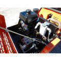 Mini rolo compactador vibratório compactador de rolo de estrada de asfalto duplo preço FYL-860